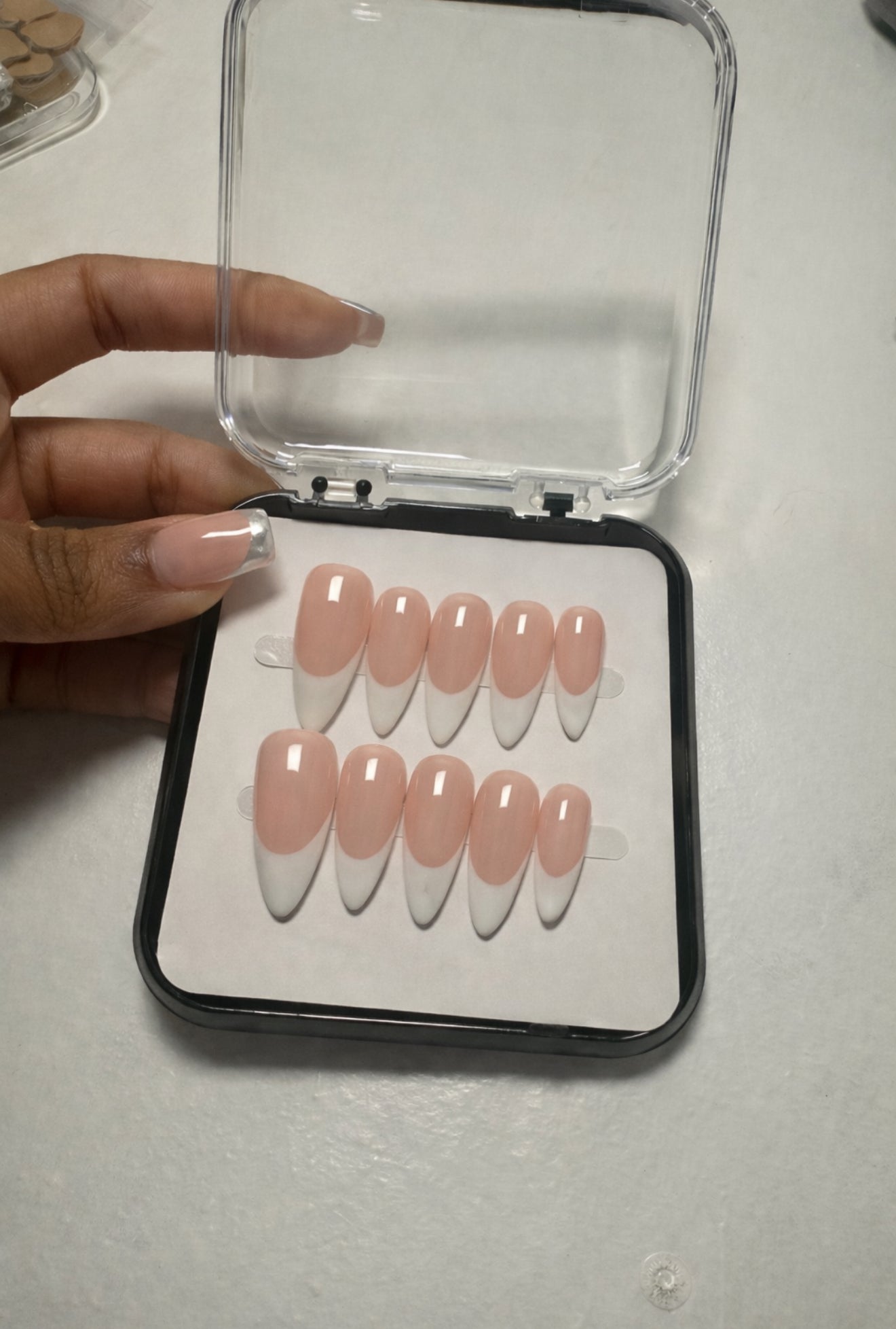 Pointed French Tips